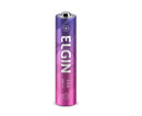 Pilha Recarregável Elgin AAA 1.2v 1000 mAh Blister C/4 82171
