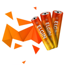 Pilhas Palito Aaa Elgin Zinco 1.5v Caixa Com 40 Peças Elgin