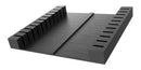 Porta Lâminas Microscópio Suporte Vidro Mesa Case