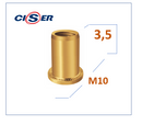 Rebite Com Rosca Interna  Porca Rebite 3,5 H 23 M10 C/ 200