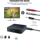 Receptor Transmissor De Áudio Bluetooth 5.0 C/ Cabo P2 E Rca