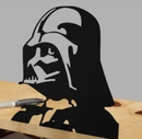 Silhueta Decorativa Star Wars Darth Vader