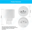 Smart Tomada Inteligente 16a Alexa Google Tuya SmartLife