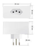 Smart Tomada Inteligente 16a Alexa Google Tuya SmartLife