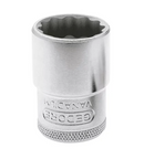 Soquete Estriado Encaixe 1/2 Crv 26mm Gedore D19