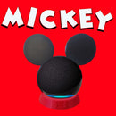 Suporte Para Alexa Echo Dot 4 e 5 Estilo Mickey Mouse