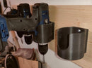 Suporte Parede Furadeira Parafusadeira makita bosch black