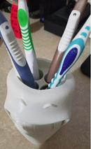 Suporte Porta Escova de dente Divertido Dentão Sorriso Smile
