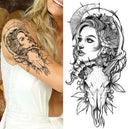 Tatuagem Temporária Masculina E Feminina Pin Up