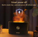 Umidificador De Ar Difusor De Óleos Essenciais Usb Chama