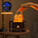 Umidificador De Ar Difusor De Óleos Essenciais Usb Chama