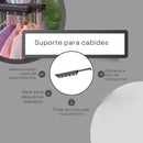 Varal De Roupas Com Suporte 10 Cabides Articulado Alumínio