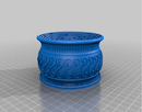 vasinho para suculenta formato vaso romano