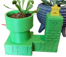 Vaso Decorativo Para Plantas Super Mario Word Stars