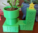 Vaso Decorativo Para Plantas Super Mario Word Stars