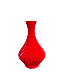 Vaso Plantas Modelo Espiral   Vermelho- Jarro Decoração 12CM