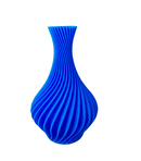 Vaso Plantas Modelo Espiral  Azul - Jarro Decoração 15CM