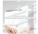 Ventilador De Teto Portátil Usb Silencioso 6 Pás Ceiling Fan
