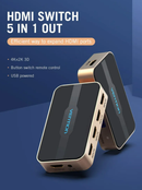 Vention Splitter Switch Hdmi 5 Em 1 Saída 4k 30hz 5x HDMI