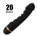 Vibrador Silicone Á Prova D'Água 20 Frequências 16 Cm
