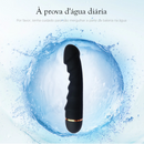 Vibrador Silicone Á Prova D'Água 20 Frequências 16 Cm