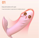 Vibrador Vestível tipo borboleta recarregável com controle