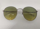OCULOS DE SOL - Metal -  Ponteira Branco