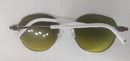 OCULOS DE SOL - Metal -  Ponteira Branco