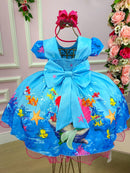 Vestido Infantil Temáticos da Gigi Ariel - Sereia
