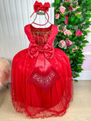 Vestido Enjoy Longo Regata Vermelho