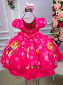 Vestido Infantil Temático da Gigi Patrulha Canina- Sky