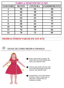 Vestido Temático Luxo Tiana A Princesa e o Sapo
