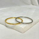 BRACELETE FEMININO LISO FINO