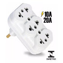 Adaptador de 3 tomadas