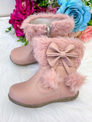 Bota/Coturno Flor Di Mila Zoe Nude-Rose
