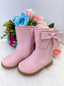 Bota Coturno Ortobaby Lorena Rosa Bebe