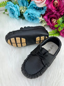 Calçado Mocassim D Milan Preto Cadarço