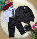 Conjunto Miss Cherry Social Terno Matheus Preto