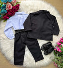 Conjunto Miss Cherry Social Terno Matheus Preto