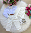 Conjunto Miss Cherry Social Colete Levi Off