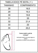 Coturno - Bota Doce Pe Laila Preto