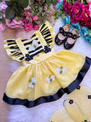 Romper/Vestido Princesa Abelha - Abelinha