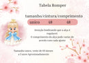 Romper/Vestido Princesa Belli Minnie/Minie Vermelho