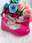 Sapatilha Flor di Mila Pink "Perolas" Luxo