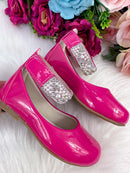 Sapatilha Flor di Mila Pink "Perolas" Luxo