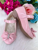 Sapatilha Flor Di Mila Rubia Saltinho Rosa Bebe