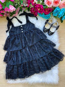 Vestido Banana Club Vitoria Preto