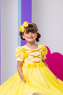 Vestido Bella Child/Fantasia Longa A Bela e a Fera