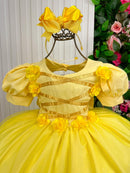 Vestido Bella Child/Fantasia Longa A Bela e a Fera
