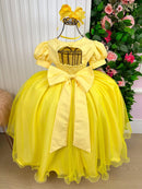 Vestido Bella Child/Fantasia Longa A Bela e a Fera